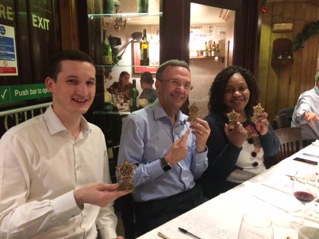 Well done Donald, Bob and Mary for winning the 2019 Christmas Quiz!